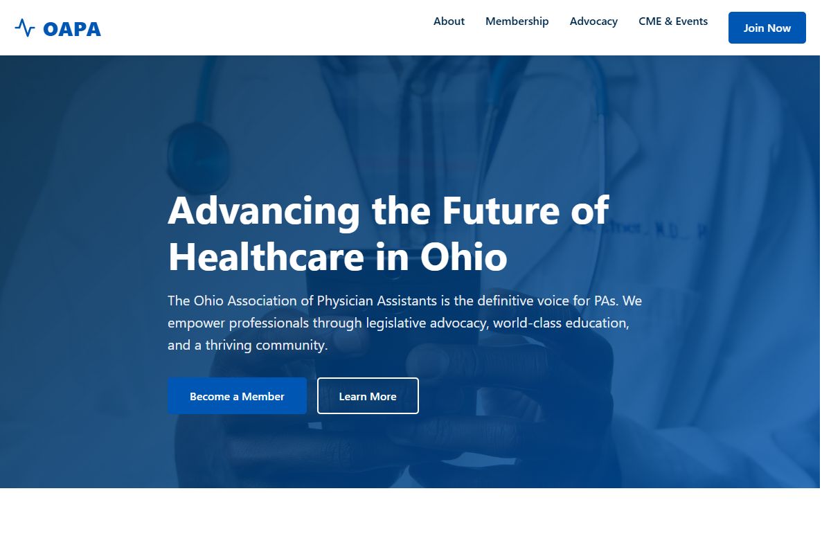 AI Redesign for ohiopa.org/