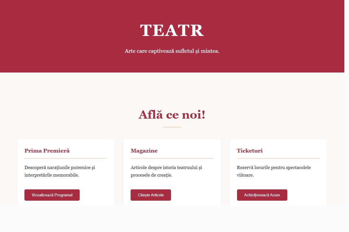 AI Redesign for tonybulandra.ro/